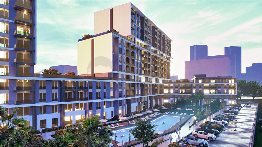 Квартиры планировки 1+1 и 2+1 в районе Кепез - Анталия