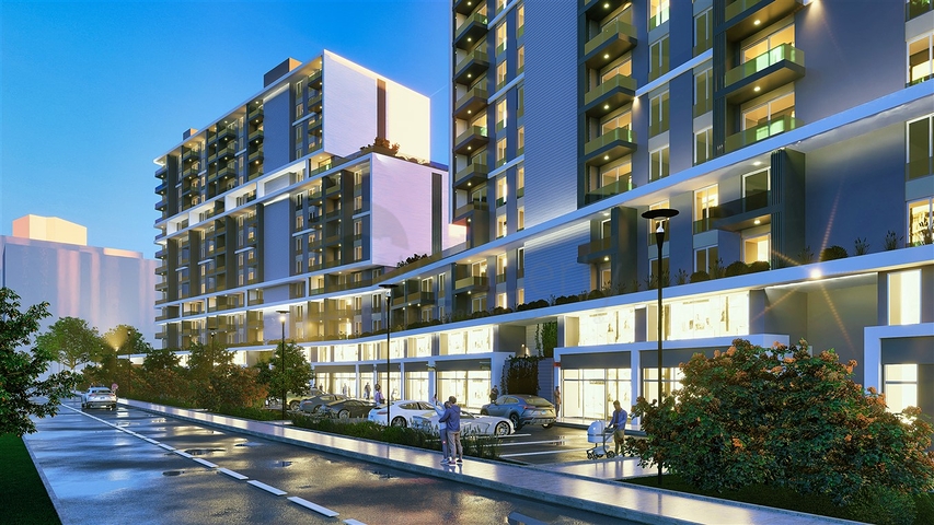 Квартиры планировки 1+1 и 2+1 в районе Кепез - Анталия