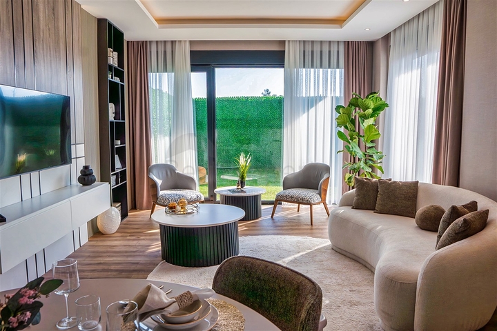 Виллы планировки 4+1 в районе Дошемеалты - Анталия 