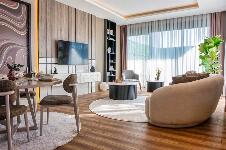 Виллы планировки 4+1 в районе Дошемеалты - Анталия 