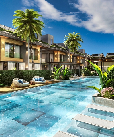 Виллы планировки 4+1 в районе Дошемеалты - Анталия 