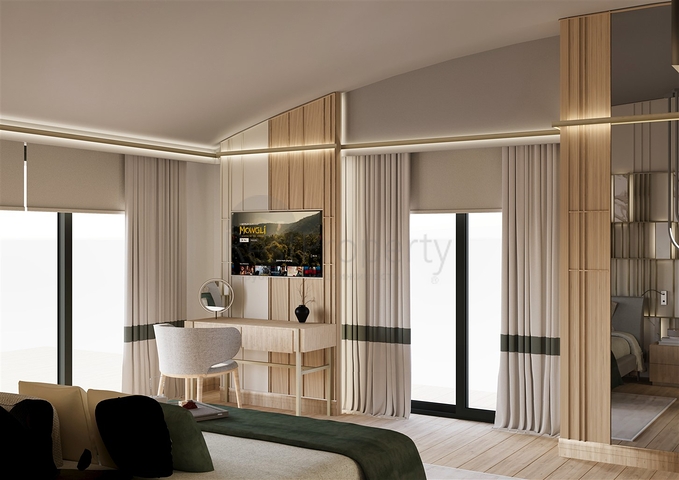 Виллы планировки 4+1 в районе Дошемеалты - Анталия 