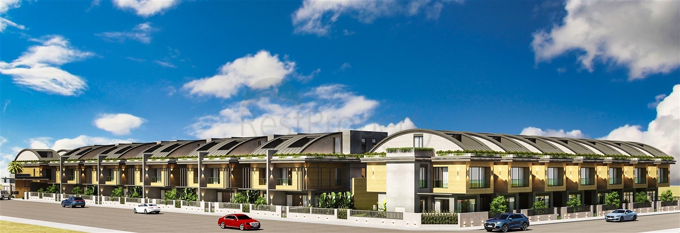 Виллы планировки 4+1 в районе Дошемеалты - Анталия 