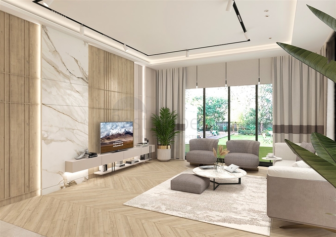 Виллы планировки 4+1 в районе Дошемеалты - Анталия 