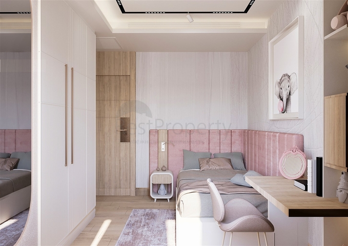 Виллы планировки 4+1 в районе Дошемеалты - Анталия 