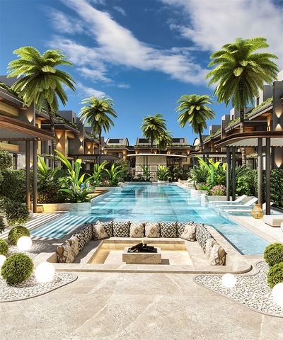 Виллы планировки 4+1 в районе Дошемеалты - Анталия 