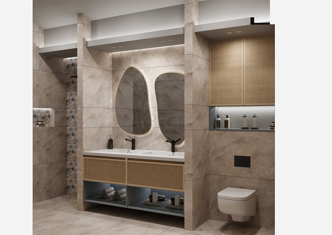 Виллы планировки 4+1 в районе Дошемеалты - Анталия 