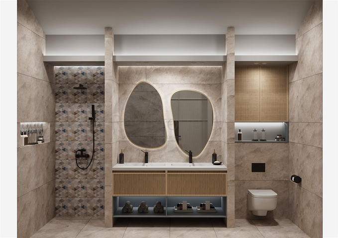 Виллы планировки 4+1 в районе Дошемеалты - Анталия 