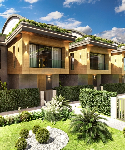 Виллы планировки 4+1 в районе Дошемеалты - Анталия 