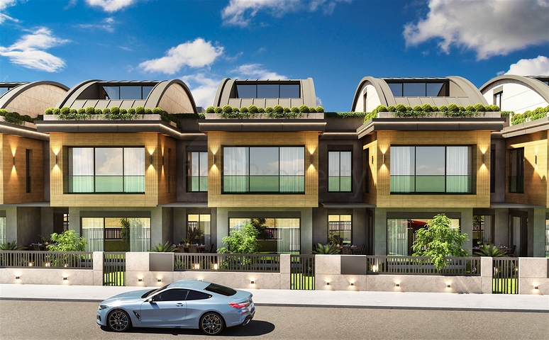 Виллы планировки 4+1 в районе Дошемеалты - Анталия 