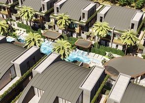 Виллы планировки 4+1 в районе Дошемеалты - Анталия 