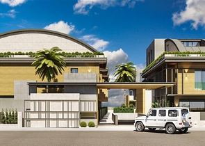 Виллы планировки 4+1 в районе Дошемеалты - Анталия 