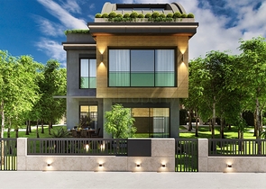 Виллы планировки 4+1 в районе Дошемеалты - Анталия 