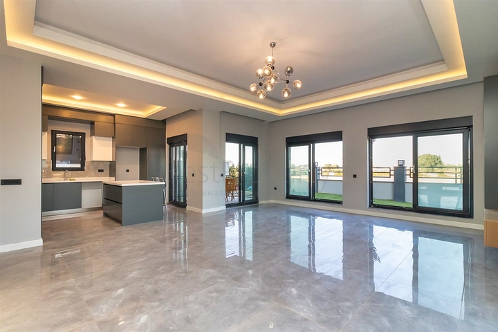 Виллы планировки 5+1 в районе Дошемеалты - Анталия