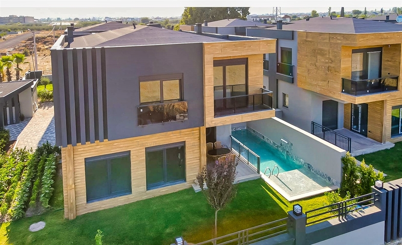 Виллы планировки 5+1 в районе Дошемеалты - Анталия