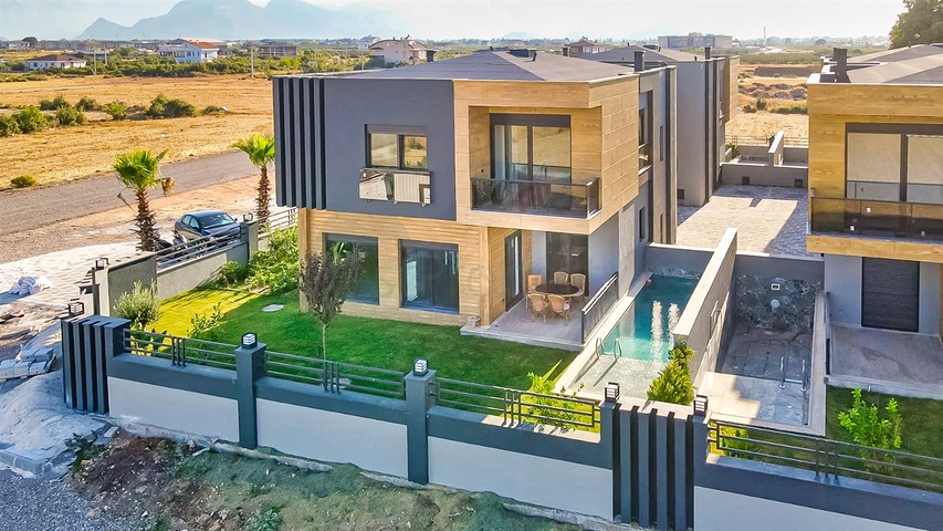 Виллы планировки 5+1 в районе Дошемеалты - Анталия