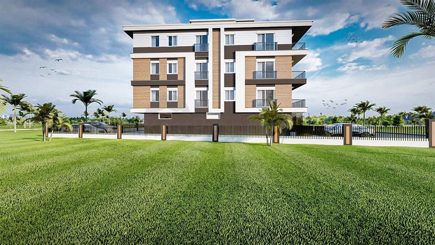 Квартира планировки 2+1 в районе Кепез - Анталия 