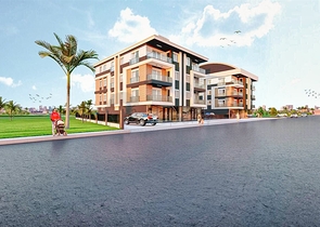 Квартира планировки 2+1 в районе Кепез - Анталия 