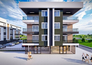 Квартира планировки 2+1 в районе Кепез - Анталия 