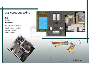 Инвестиционный проект в районе Алтынташ - Анталия