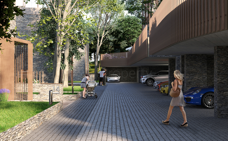 Виллы в районе Чекмекёй с потрясающим панорамным видом на лес