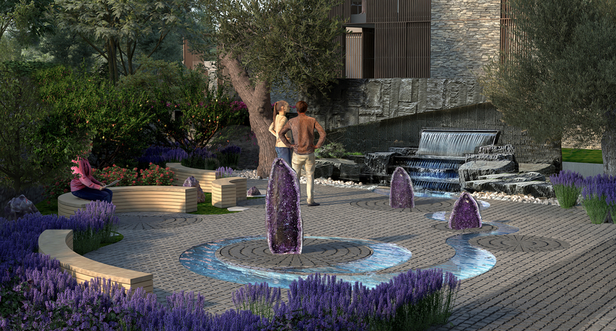 Виллы в районе Чекмекёй с потрясающим панорамным видом на лес