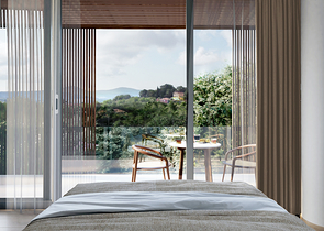 Виллы в районе Чекмекёй с потрясающим панорамным видом на лес