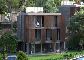 Виллы в районе Чекмекёй с потрясающим панорамным видом на лес