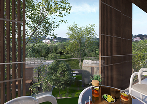 Виллы в районе Чекмекёй с потрясающим панорамным видом на лес