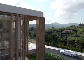 Виллы в районе Чекмекёй с потрясающим панорамным видом на лес