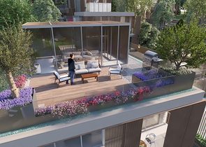 Виллы в районе Чекмекёй с потрясающим панорамным видом на лес