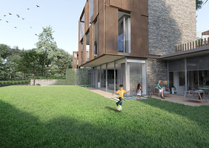 Виллы в районе Чекмекёй с потрясающим панорамным видом на лес