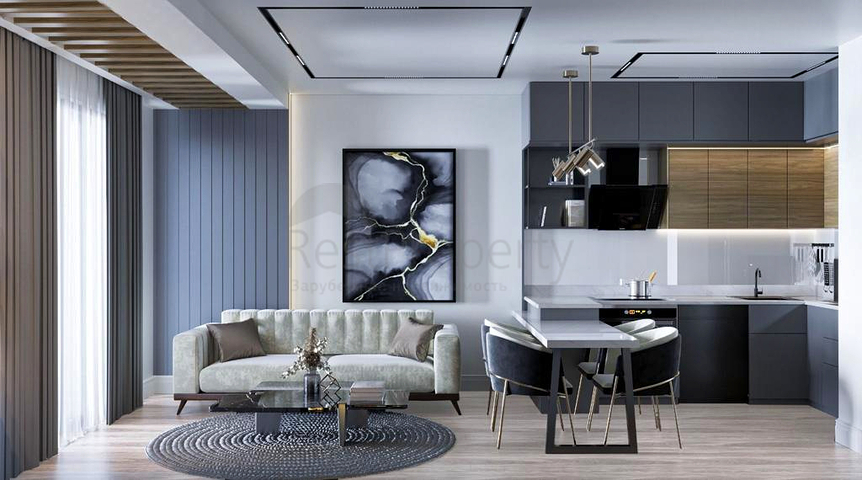 Квартиры планировки 1+1 и 2+1 в районе Алтынташ - Анталия 