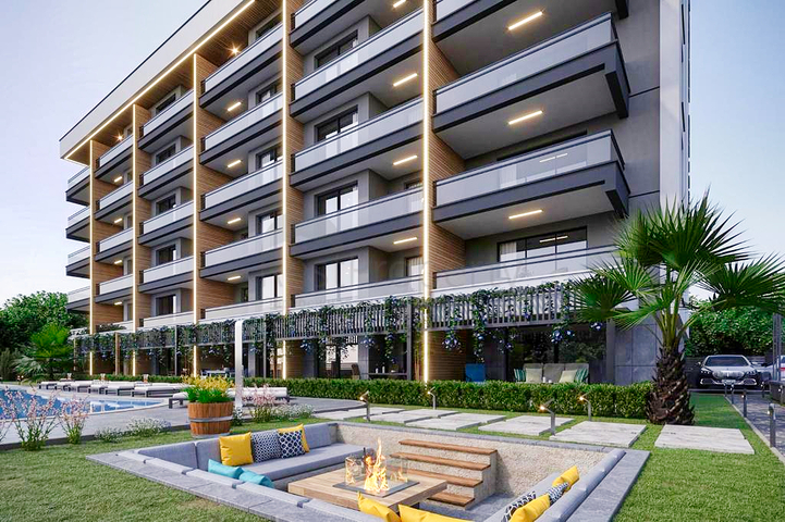 Квартиры планировки 1+1 и 2+1 в районе Алтынташ - Анталия 