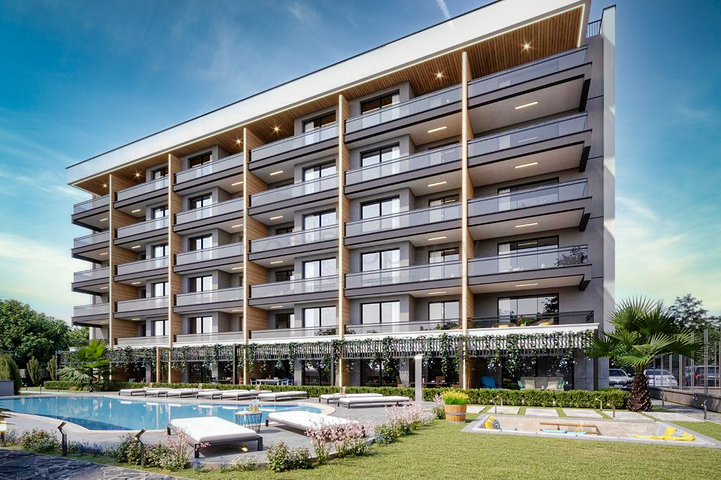 Квартиры планировки 1+1 и 2+1 в районе Алтынташ - Анталия 