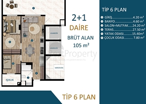 Инвестиционный проект в районе Кепез - Анталия 