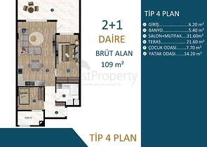 Инвестиционный проект в районе Кепез - Анталия 