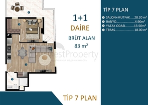 Инвестиционный проект в районе Кепез - Анталия 