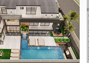 Вилла планировки 6+1 в микрорайоне Эрменек - Анталия