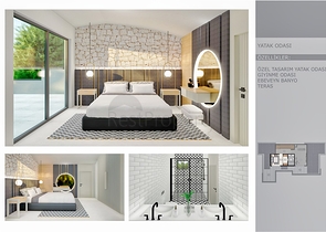 Вилла планировки 6+1 в микрорайоне Эрменек - Анталия