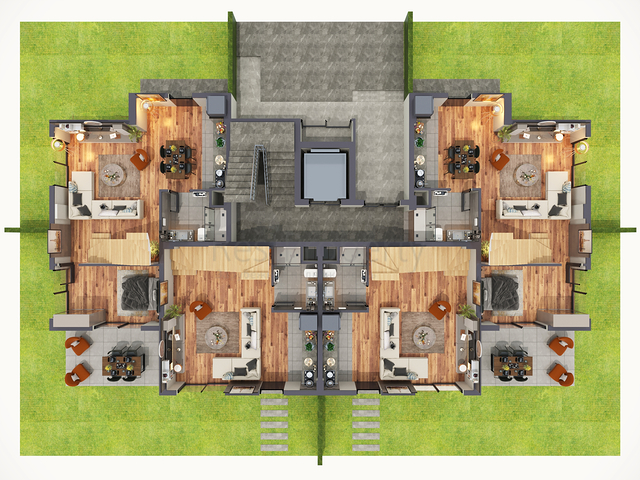 Инвестиционный проект в районе Алтынташ - Анталия