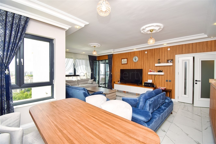 Квартира планировки 5+1 дуплекс в микрорайоне Чаглаян - Анталия 