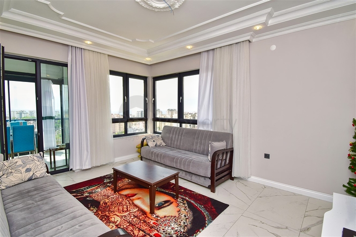 Квартира планировки 5+1 дуплекс в микрорайоне Чаглаян - Анталия 