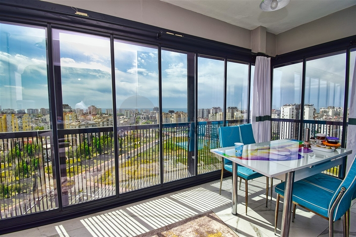 Квартира планировки 5+1 дуплекс в микрорайоне Чаглаян - Анталия 