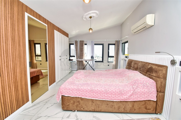 Квартира планировки 5+1 дуплекс в микрорайоне Чаглаян - Анталия 