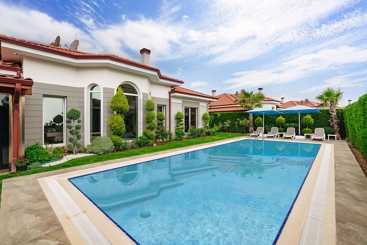 Вилла планировки 4+2 в районе Дошемеалты - Анталия 