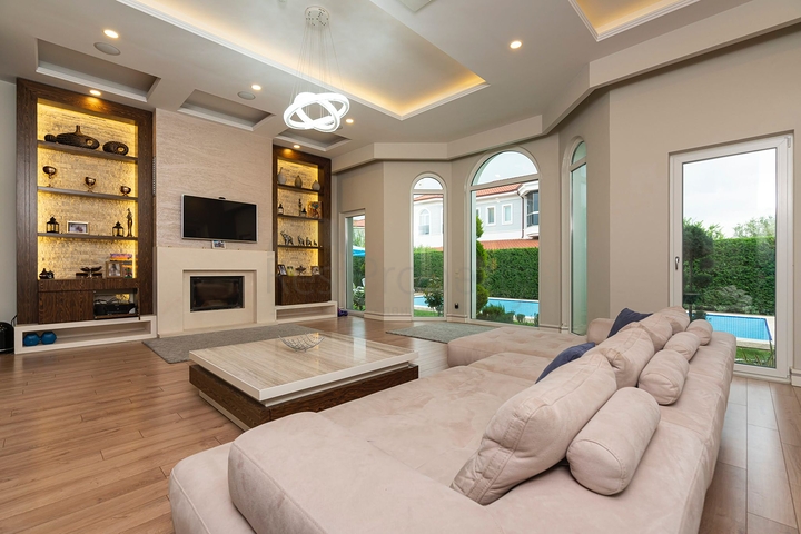 Вилла планировки 4+2 в районе Дошемеалты - Анталия 