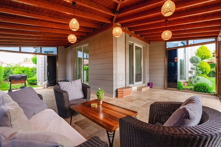 Вилла планировки 4+2 в районе Дошемеалты - Анталия 