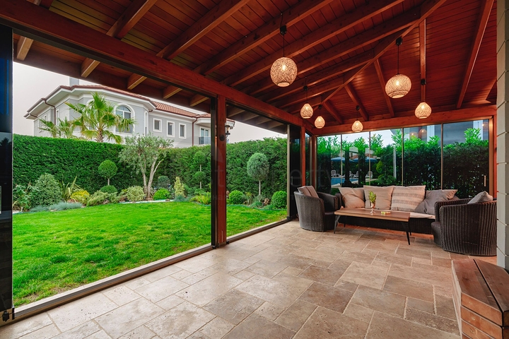 Вилла планировки 4+2 в районе Дошемеалты - Анталия 