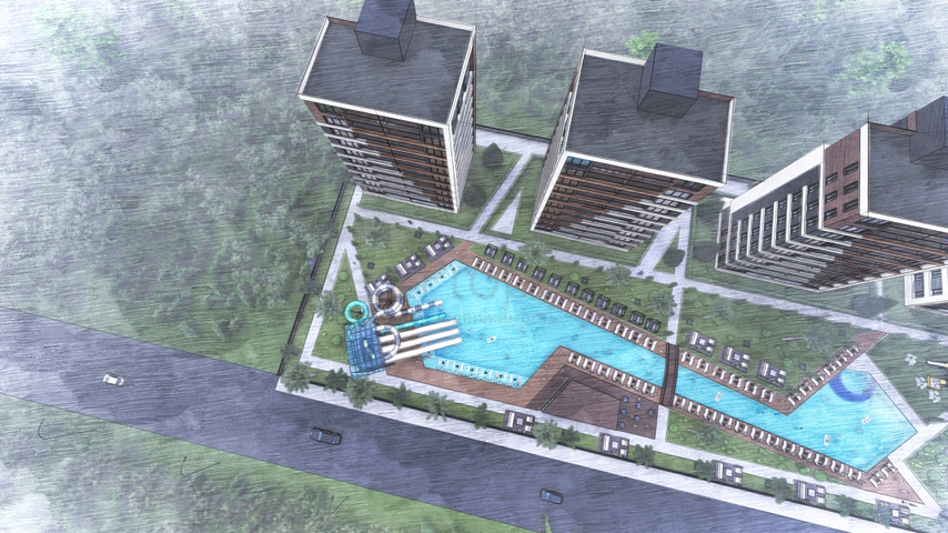 Инвестиционный проект в районе Алтынташ - Анталия